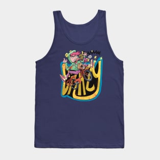 Crazy Cyclist Tank Top